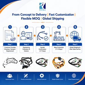 Untuk Solusi Kabel Harness Otomotif Kustom, Perakitan Kit Kabel Harness Mesin Tembaga Berlapis Timah PTFE PVC, Produsen Profesional - Product Image 5
