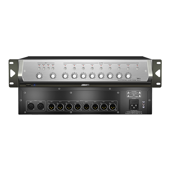 Factory Price 2 in 8 Out Audio Signal Distributor