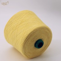Fil de qualité RHZ 2/28s 66% polyester 28% PBT 6% laine, fil semi-peigné pour le tricot