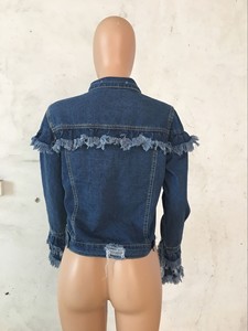 Winter <strong>Womens</strong> Cropped Denim Jackets Spring Blue Jean Jackets for <strong>Women</strong> 2025 - Product Image 5
