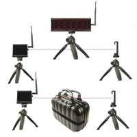 Système de chronométrage automatique par induction infrarouge GANXIN pour l'athlétisme en plein air, kit de chronométrage laser sans fil pour la course à pied et les sprints