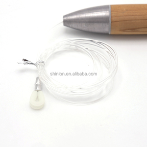 Bouchon de cèdre entièrement truqué Leurre de pêche en eau salée Blancs en <span class=keywords><strong>bois</strong></span> Leurre de pêche à la traîne en <span class=keywords><strong>bois</strong></span> non peint Bouchon de cèdre - Product Image 2