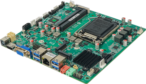 Carte mère industrielle de bureau LIMYEE X86 Mini ITX Intel H310 LGA <span class=keywords><strong>1150</strong></span> double canal DDR4 32 Go SATA VGA/HDMI/LVDS intégrés - Product Image 3