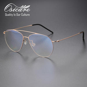 <span class=keywords><strong>Lunettes</strong></span> de haute qualité à double pont, design optique pur, <span class=keywords><strong>lunettes</strong></span> de luxe Oled, <span class=keywords><strong>lunettes</strong></span> françaises 2026, montures de <span class=keywords><strong>lunettes</strong></span> en titane - Product Image 3