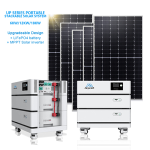 Kit solaire autonome empilable 12 kW intégré avec 2 onduleurs MPPT haute fréquence 6 kW et 3 batteries 5 kW IP20 CAN - Product Image 6