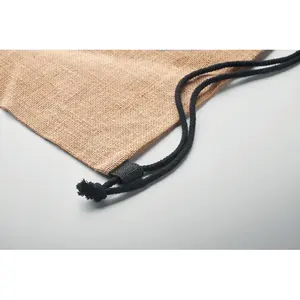 Bolsa de Yute con Cordón FUKURO, Merchandising Sostenible - Product Image 3