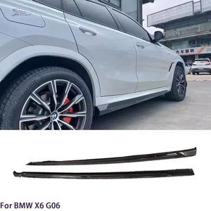 Pour G06 Style LD Jupes latérales en fibre de carbone véritable 2019-2025 - Product Image 1