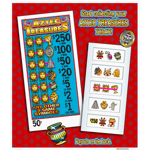 Fabricante de Impressão Personalizada de Loteria Bingo com Design Gratuito, Impressão de Dados Variáveis em Cinco Janelas, Padrão de Loteria com Anel de Puxar Duplo Lado - Product Image 1