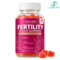 Gummies véganes pour la fertilité OEM/ODM – Soutien hormonal féminin – Complément alimentaire à marque privée pour la fertilité des femmes