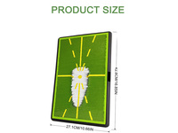 Tapis d'entraînement de golf pour la détection du swing Tapis de pratique de golf de qualité supérieure pour une utilisation en intérieur et en extérieur