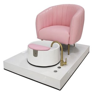 Fauteuil de pédicure et de massage récréatif adapté à la fonction nail art, double port de drainage, couleur personnalisable - Product Image 3