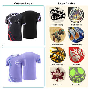 Camiseta Deportiva de Manga Corta con Logotipo Personalizado OME, Talla Grande, Estampado Completo, para Hombre, para Correr, Maratón - Product Image 4
