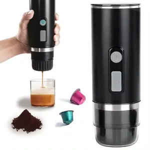 Carregamento automático por USB de fábrica para outros carros, mini cafeteira portátil pequena ou máquina de café expresso portátil com cápsula pequena