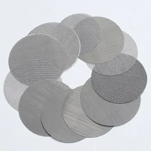 Filtre à mailles en acier inoxydable 304 100 pour le recyclage du plastique