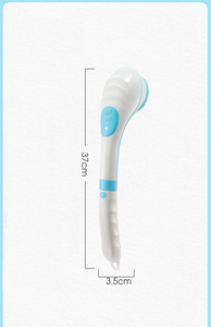 Carica USB Del Silicone Del Corpo Scrubber, Elettrico Lungo Maniglia Rotante Bagno e Corpo Esfoliante Spazzole Con 5 Teste della Spazzola - Product Image 4