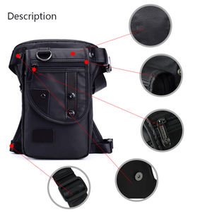 Bolsa <span class=keywords><strong>de</strong></span> Pierna para Motocicleta, Riñonera Multifuncional para Hombres y Mujeres, para Viajes, Deportes y Ciclismo al Aire Libre - Product Image 5