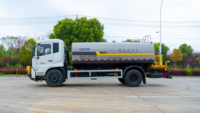 Camion-citerne Dongfeng Kinland 16,3 m³, pour le transport d'eau, l'irrigation des jardins et les travaux de réduction de la poussière