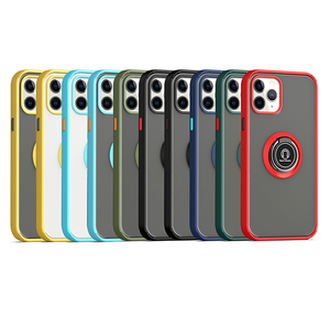 Android Couverture Arrière Mobile 360 Anneau Support Béquille Translucide Mat Étui Pour Téléphone Portable Pour <span class=keywords><strong>Samsung</strong></span> A12 A32 <span class=keywords><strong>A52</strong></span> A72 A02 A02S Coquille - Product Image 6