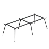 Cadre de table en alliage d'aluminium pour 4 personnes, nouveau design simple, idéal pour un bureau