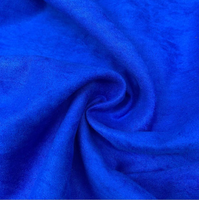 Tissu imperméable en velours imitation daim PU simple face pour coussin de canapé, textile d'ameublement extérieur et utilisation de parapluie