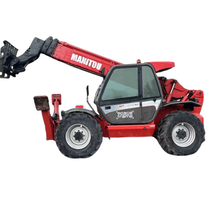 Manipulador telescópico usado de alto rendimiento, 8m, 4,5 toneladas, carretilla elevadora telescópica Manitou, carretilla elevadora diésel y carretilla elevadora de segunda mano - Product Image 1