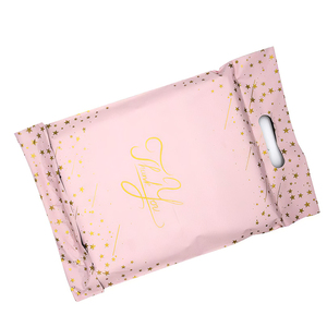 biodegradable waterproof poly mailer mailing bags shipping envelope delivery courier plastic package bag with handle