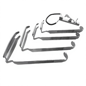 Set de pinces manuelles McIvor pour écartement de la bouche, en acier inoxydable, certifié CE, instrument chirurgical de classe I, ORL, garantie 1 an, chirurgical - Product Image 1