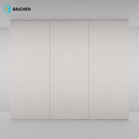 Panneau mural sandwich modulaire pour salle blanche, panneau préfabriqué à emboîtement avec coin intérieur courbé intégré