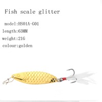 LUTAC Cuillère à balance de pêche Eau entière Long Casting Feather Treble Hook Sinking Metal Spoon Fishing Lure Spinner Bait Four weight