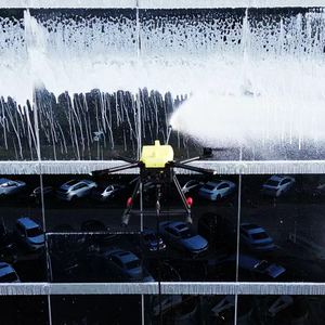 Drone <span class=keywords><strong>de</strong></span> nettoyage haute pression Joyance <span class=keywords><strong>pour</strong></span> usage domestique, idéal <span class=keywords><strong>pour</strong></span> les fenêtres <span class=keywords><strong>de</strong></span> bâtiments, les voitures, les panneaux publicitaires, les toits et les panneaux solaires - Product Image 2