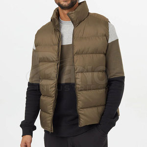 Chaleco acolchado para hombre de alta calidad hecho a medida transpirable y para invierno recién llegado con MOQ bajo - Product Image 1