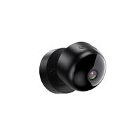 Kamera Mini S2 Upgrade Visi Malam HD Harga Terjangkau, Rotasi 360 Derajat, Deteksi Gerakan, dengan Baterai, Kamera Nirkabel untuk Rumah