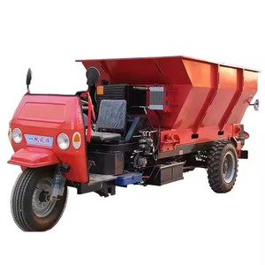 Épandeur hydraulique de capacité élevée de remorque de distributeur d'engrais monté sur tracteur agricole - Product Image 4