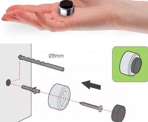 Sliding Door <strong>Stopper</strong> Stainless Steel Door <strong>Stopper</strong> With Rubber Ring Other Door and <strong>Window</strong> Accessories - Product Image 1