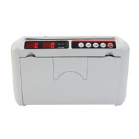 Compteur d'argent portable K-1000 Mini compteur de billets avec affichage LED et batterie rechargeable Machine de comptage d'argent portable