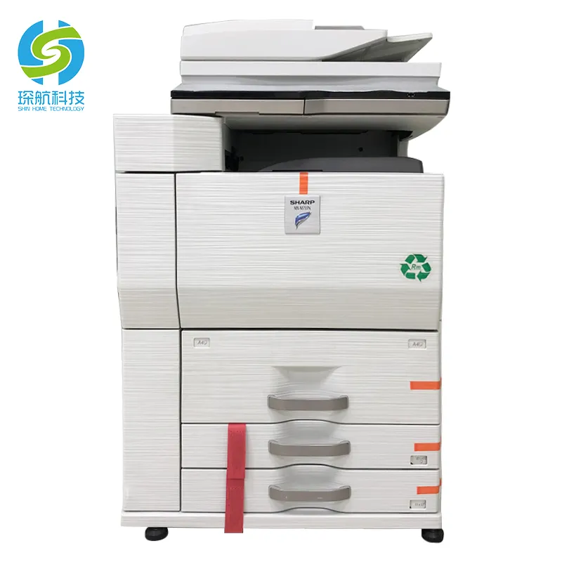 เครื่องถ่ายเอกสาร Sharp A3 A4 B/W,เครื่องถ่ายเอกสาร MFP ตกแต่งใหม่ราคาโรงงาน MX-M753 MX-M623