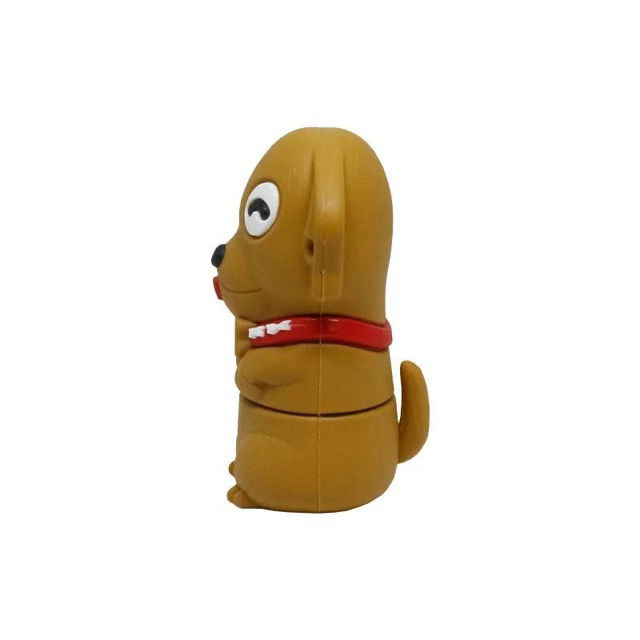 Dog Shape Custom Cartoon Character USB Flash Drive/8GB to 256GB/Customizable Wholesale Cute 3D PVC Animal USB Flash Drive