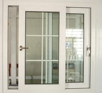 Grille de fenêtre moderne, matériel pour fenêtre en PVC, épaisseur du cadre de fenêtre en PVC