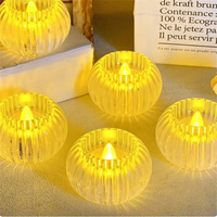 Lampe LED citrouille pour intérieur et extérieur, décoration d'Halloween et de Ramadan, lampe sécurisée pour enfants, décoration de chevet, chambre à coucher, cadeau décoratif