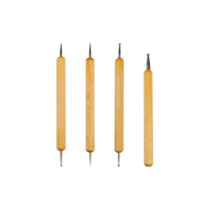 Herramientas <span class=keywords><strong>de</strong></span> Modelado <span class=keywords><strong>de</strong></span> <span class=keywords><strong>Arcilla</strong></span> y Cerámica con Mango <span class=keywords><strong>de</strong></span> Madera <span class=keywords><strong>de</strong></span> Doble Extremo y Esponja <span class=keywords><strong>de</strong></span> Goma, con Plumas <span class=keywords><strong>de</strong></span> Aguja con Puntos Ondulados, Venta al por Mayor - Product Image 6