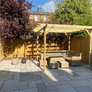 Pergola de gazébo rétractable en bois, arc imperméables, rétractable, pour le jardin, nouveauté - Product Image 3