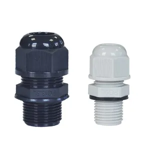 Conector de prensaestopas impermeable de nailon IP68 para ventas gran nuevo stock todos los tamaños