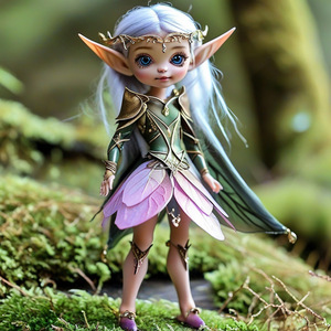Muñeca Elfa del Bosque de Fantasía, 15-30 cm, Juguete de Plástico Miniatura de Dibujos Animados para Niñas de 8 a 13 Años - Product Image 4