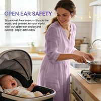 Nouveautés YYK-Q65 OWS Sports Casque sans fil BT, étanche IPX4, contrôle tactile, chipset, indicateur LED, longue durée de vie de la batterie