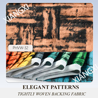 Tissu de canapé en velours 100 % polyester, motif marbré, 300 GSM, respirant, vert émeraude, doux et durable, directement de l'usine