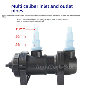 Lámpara Esterilizadora UV JEBO de 5W-36W, Filtro <span class=keywords><strong>Ultravioleta</strong></span> para Acuarios y Estanques para la Clarificación del Agua y el Control de Bacterias, 220-240V - Product Image 6