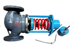 제조업체 Nuzhuo 볼 밸브 DN80 WCB 자체 작동 압력 밸브 스테인레스 스틸 전동 포지셔너 제품