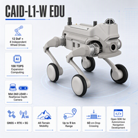 Robot quadrupède bionique intelligent YY-CAID-L1-W EDU pour chiens, avec moteur et pompe, reconnaissance visuelle, compagnon intelligent pour animaux de compagnie