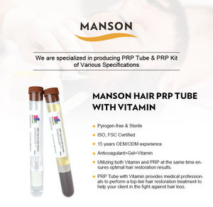 Tubes de Facteur de Croissance des Cheveux <span class=keywords><strong>MANSON</strong></span> PRP Acd Vitamine 10ml - Product Image 5