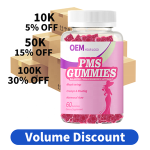 Gomitas para el Alivio del SPM y Equilibrio Hormonal de Marca Privada OEM, Fórmula y Empaque Personalizados, Ventaja de Costo por Volumen y Suministro Estable - Product Image 3